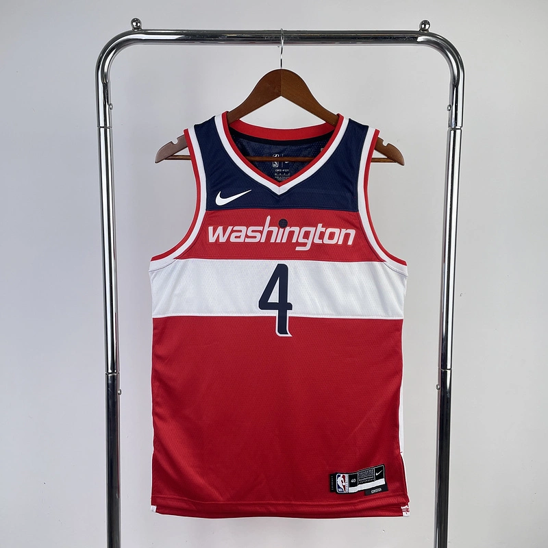 2023 NBA Washington Wizards 4 Westbrook Basketball Jersey