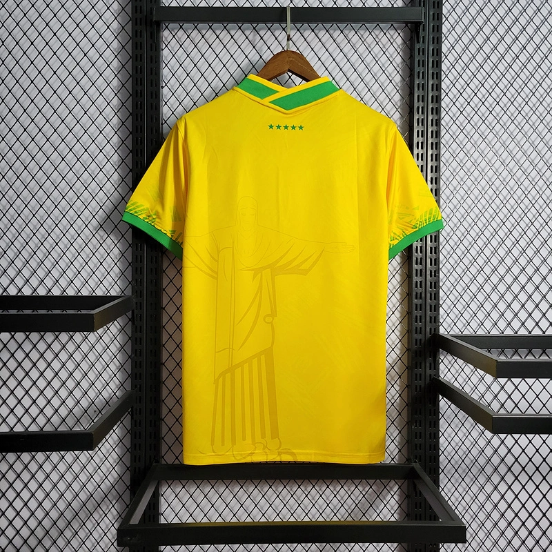 2022-23 Brazil Cristo Redentor  VINI JP PAPHINHA CUNHA NAYMAR JR L.PAQUETA Football jersey