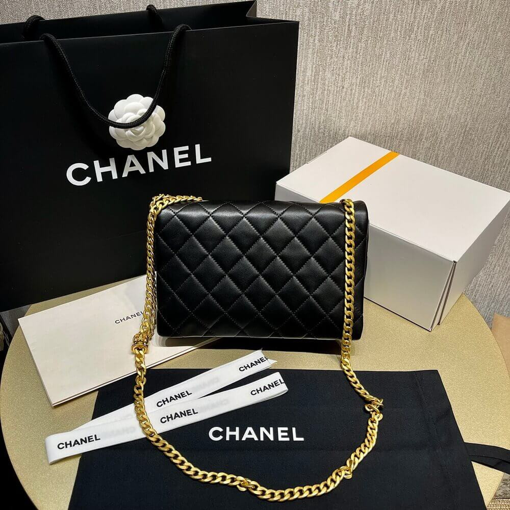 Chanel Lambskin Flap Bag 25 cm