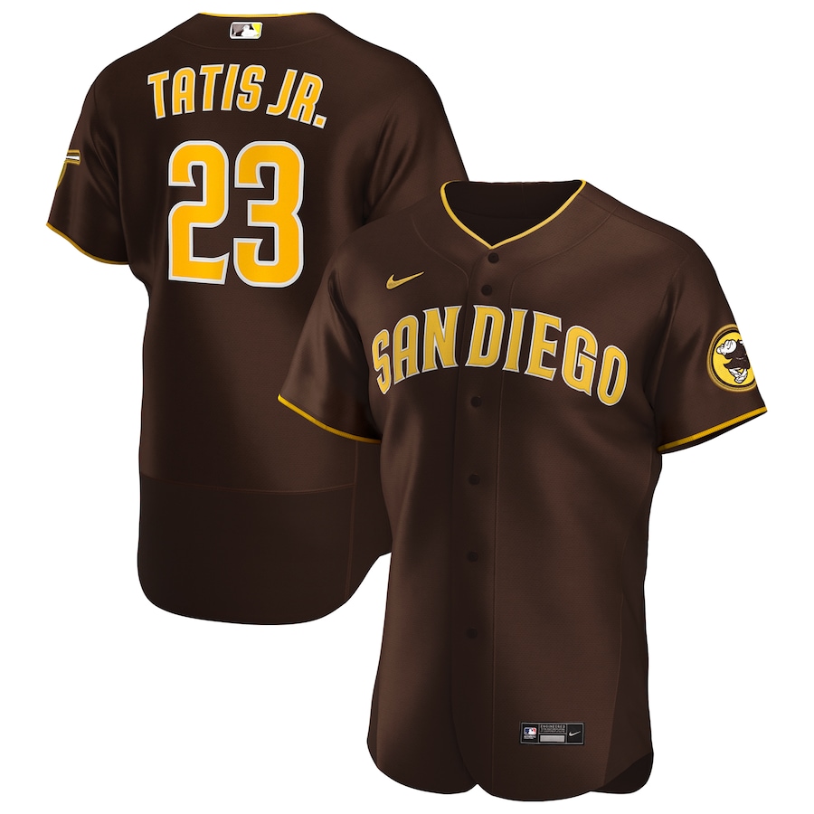 Fernando Tatis Jr. San Diego Padres Road Player Jersey Brown