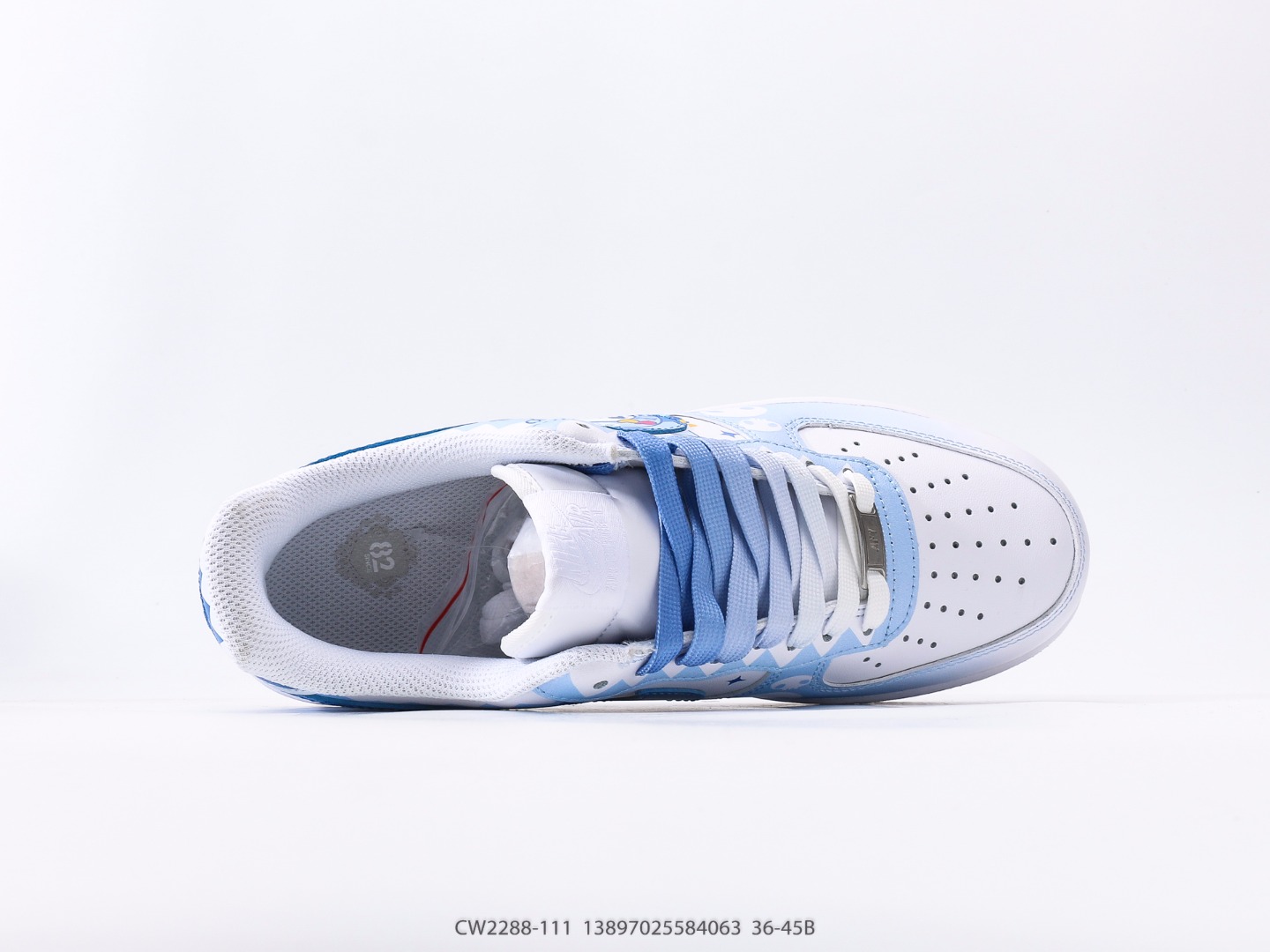 Nike Air Force 1 Low Kuromi Blue Custom