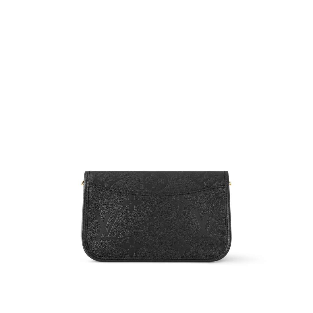 Louis Vuitton Diane Monogram In Black 23cm/9in M46386
