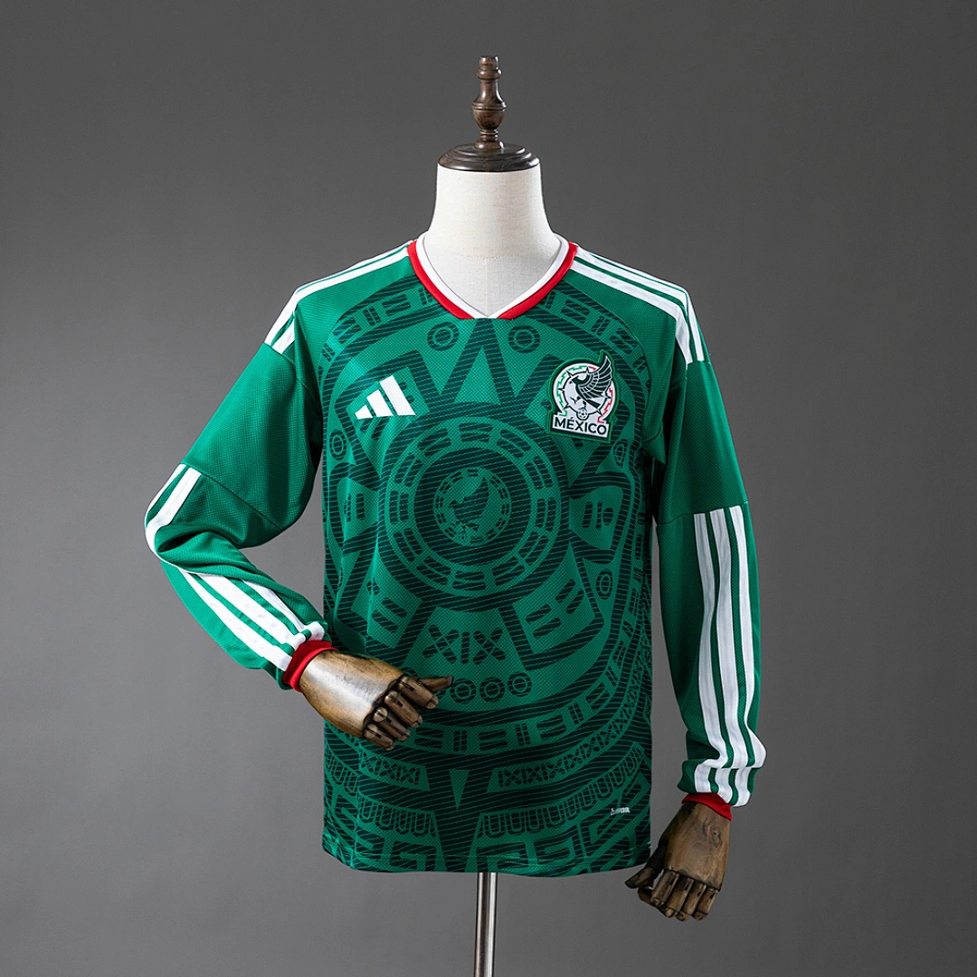 2025-26 Mexico home Long-Sleeve Football jersey