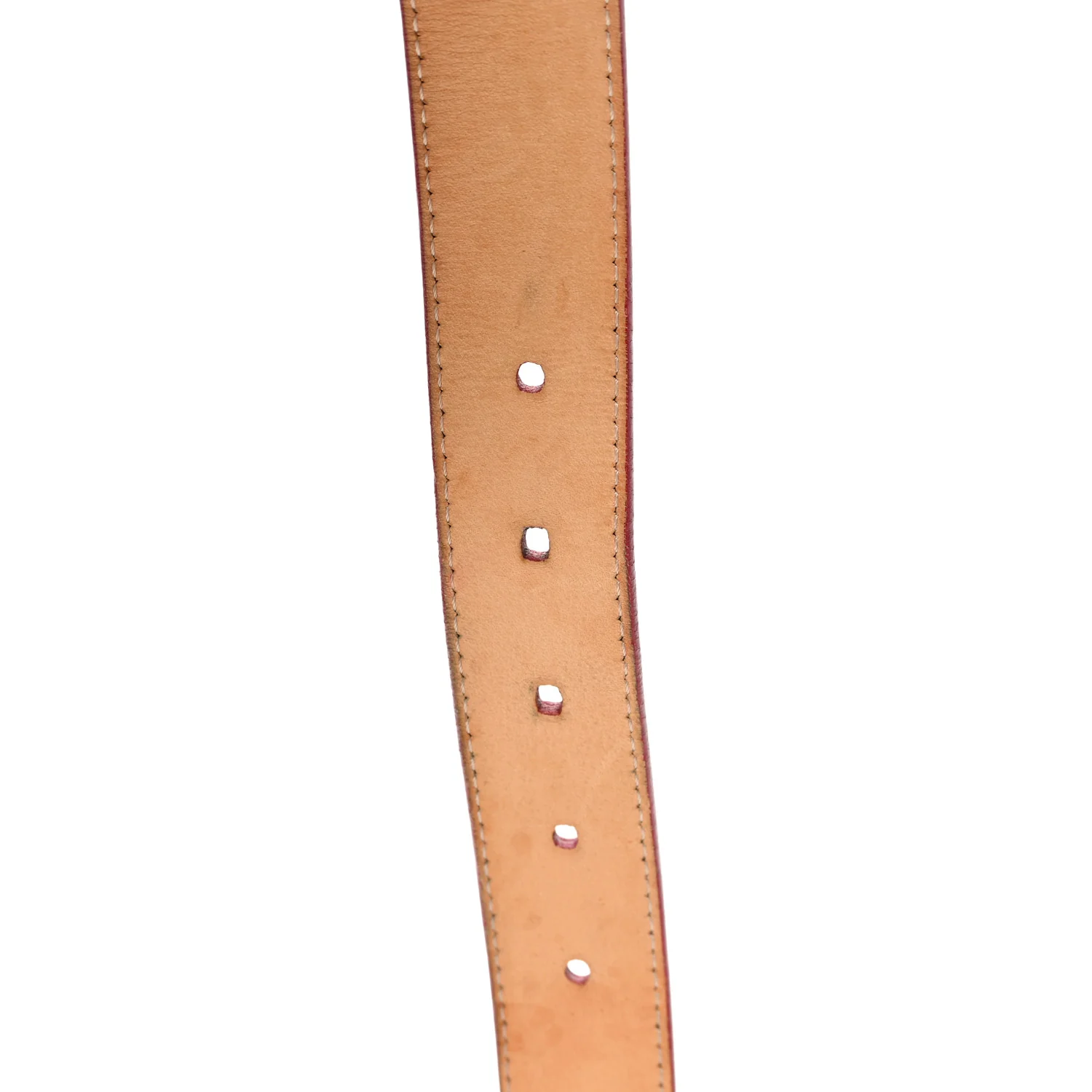 Vernis Ceinture 30mm Belt 80 32 Rouge