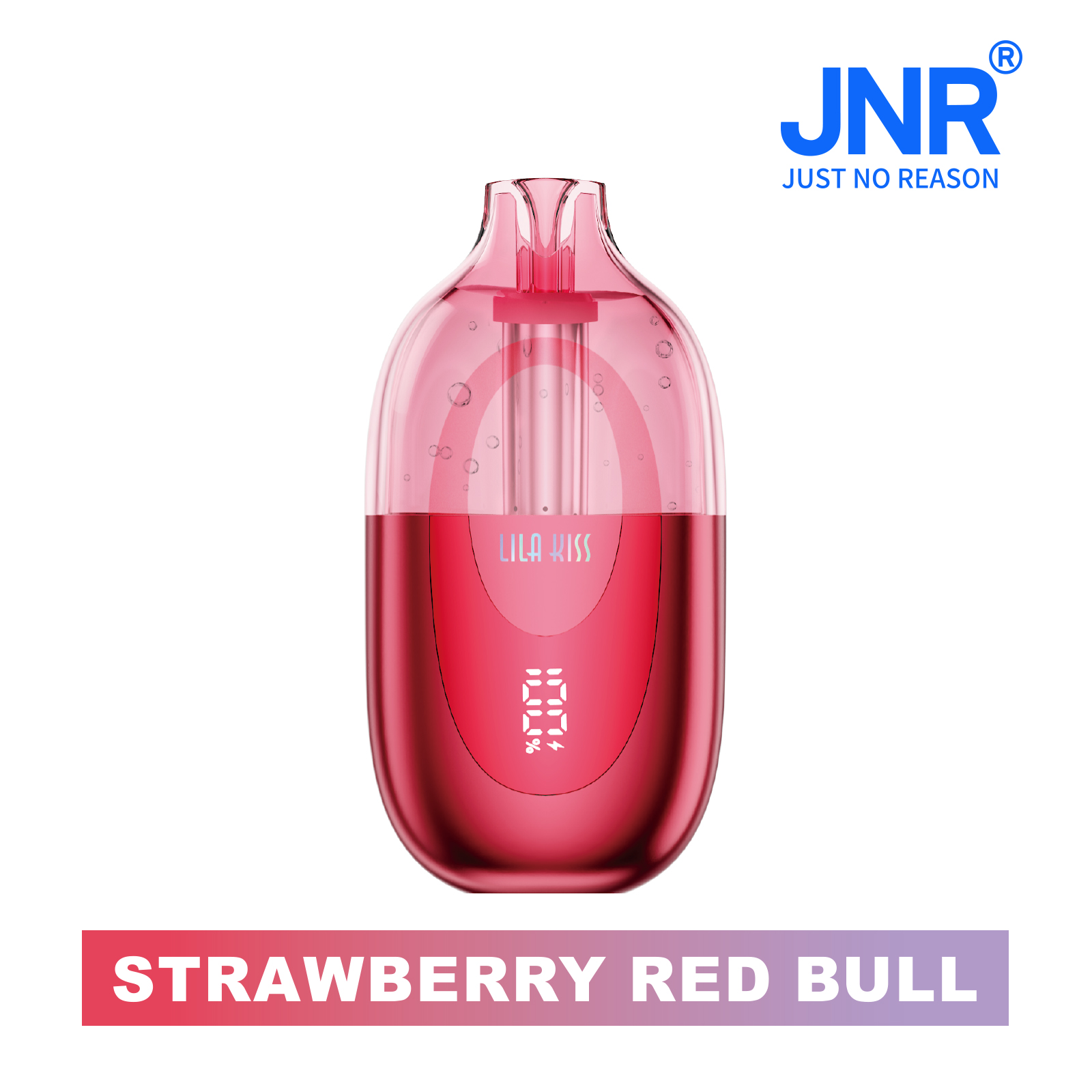 ?NEW?JNR Lila Kiss 60K  Puffs Prefilled Vape |  Rechargeable Transparent Pod Tank