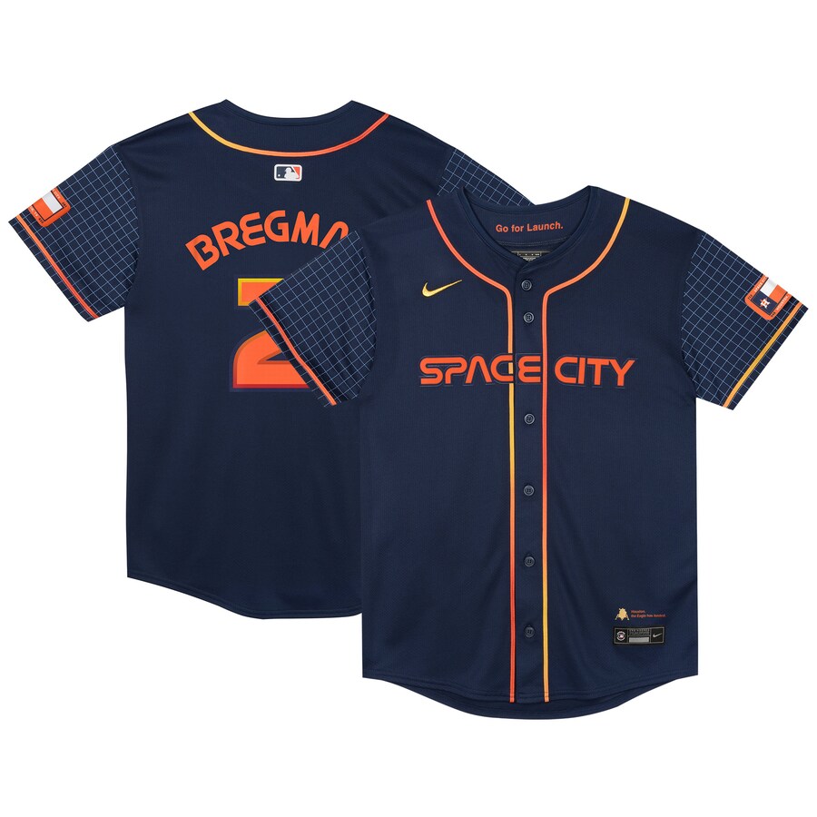 Alex Bregman Houston Astros Preschool City Connect Limited Player Jersey Navy