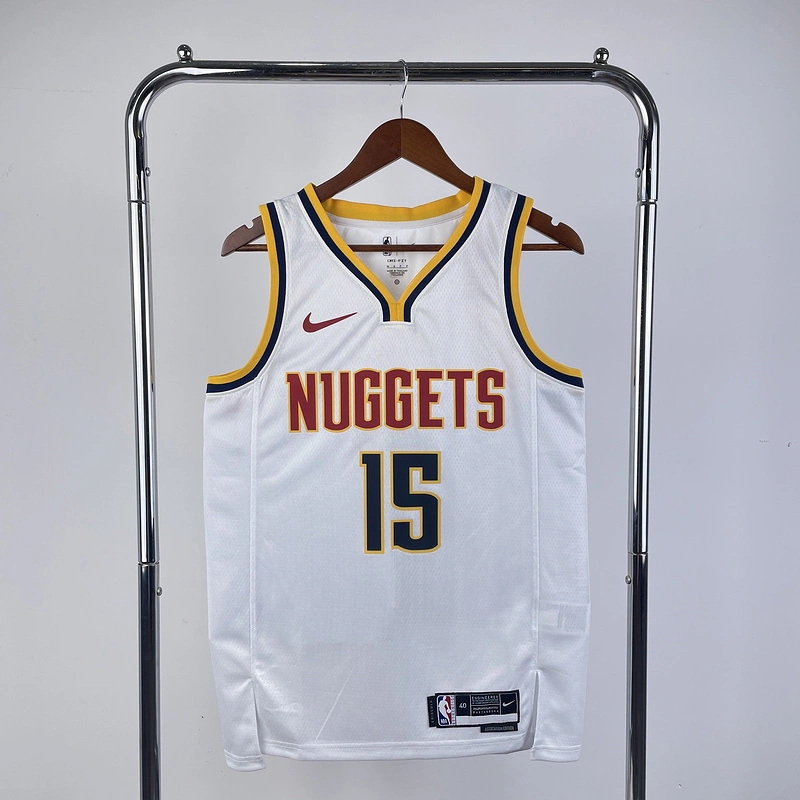 2023 NBA Denver Nuggets 15 JOKIC Basketball Jersey