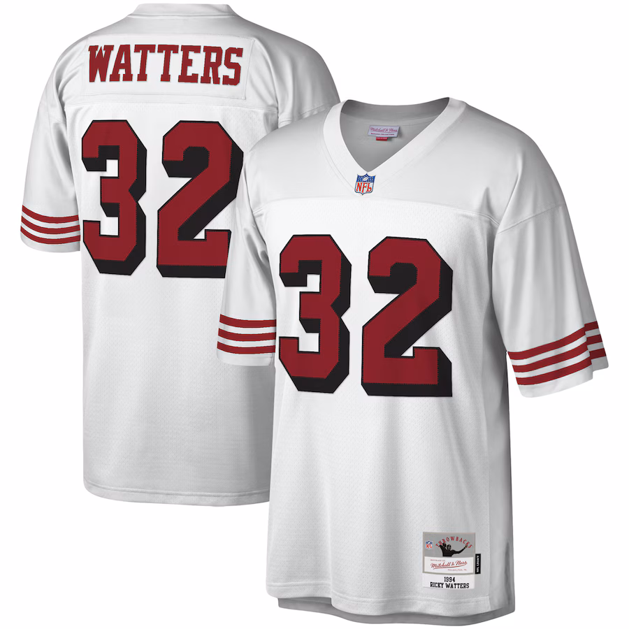 Factory Ricky Watters San Francisco 49ers Mitchell & Ness Legacy Replica Jersey - White