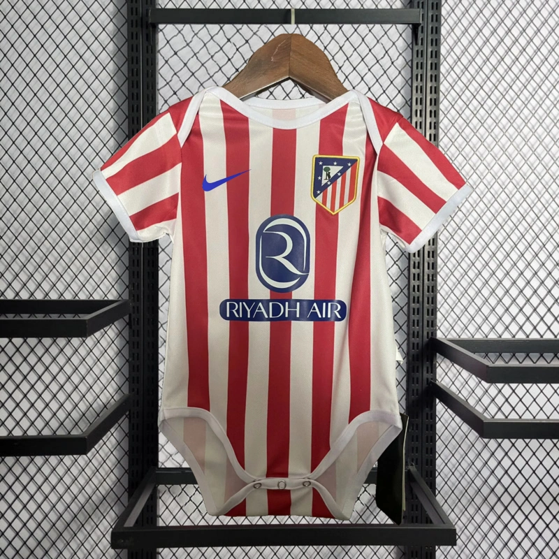 2025-26 Baby Atletico Madrid Home Football jersey