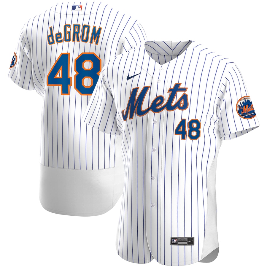 Jacob deGrom New York Mets Home Player Jersey White