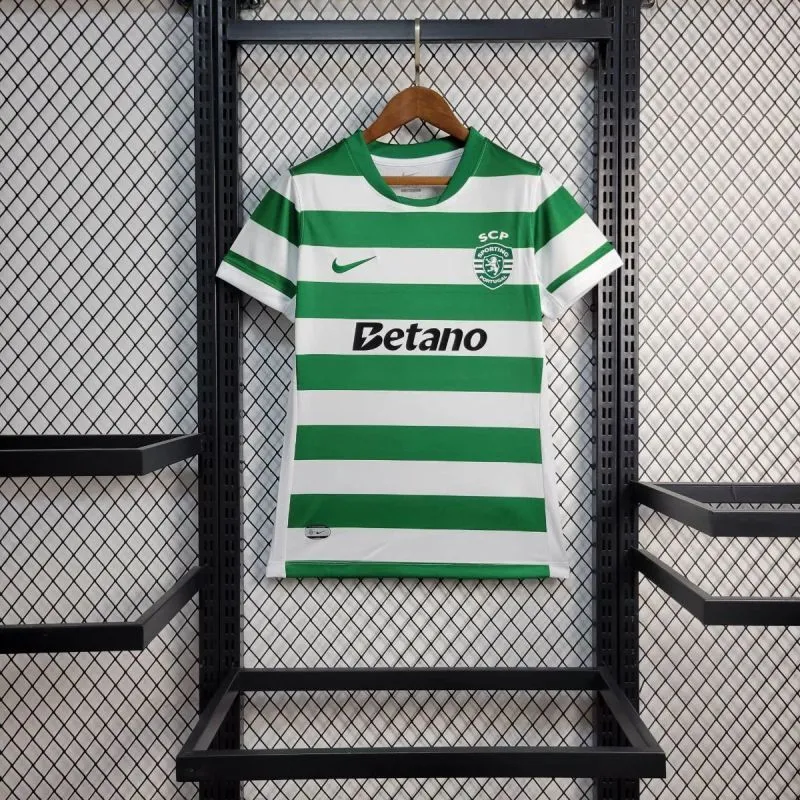 Women's 2025-26 Sporting Lisbon Home Football jersey