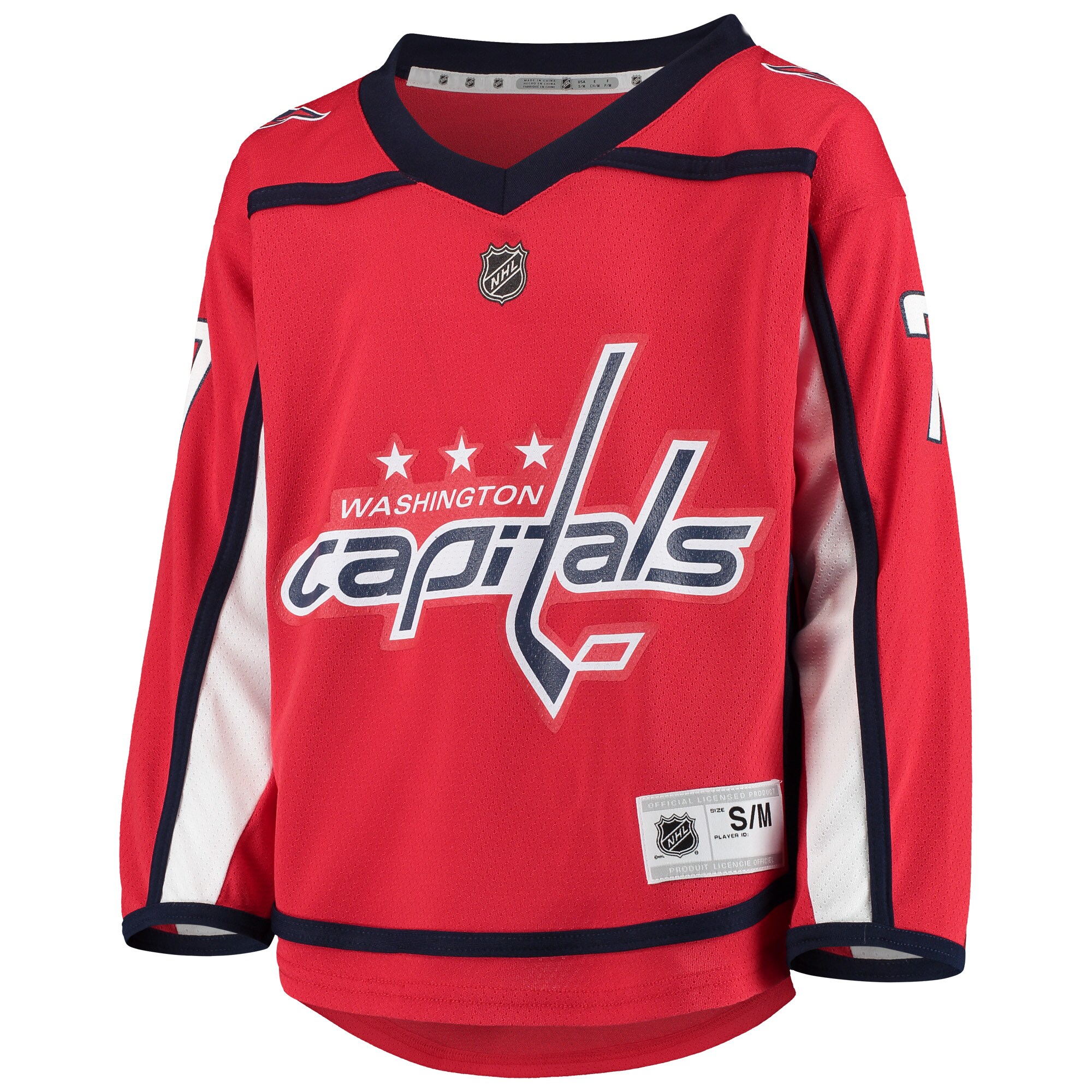 TJ Oshie Washington Capitals Youth Home Player Replica Jersey – Red