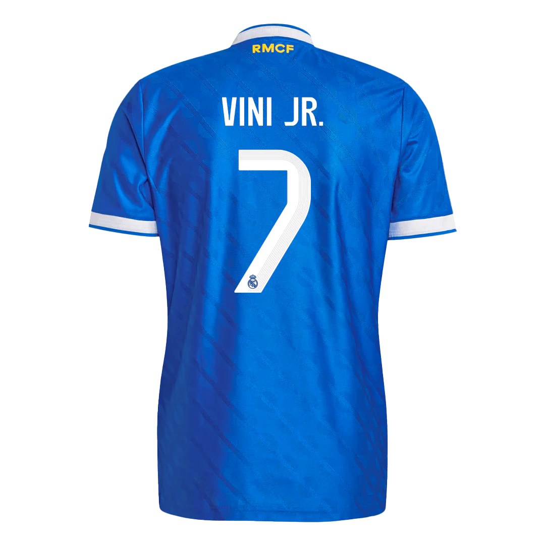 VINI JR. #7 Real Madrid Third Away Player Version Soccer Jersey 2025/26