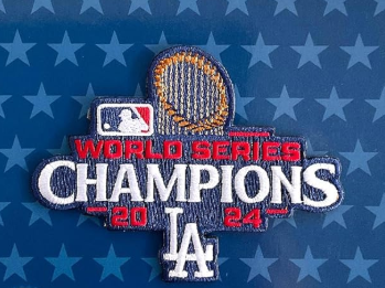 Los Angeles Dodgers 2024 World Series Champions Collectible Patch