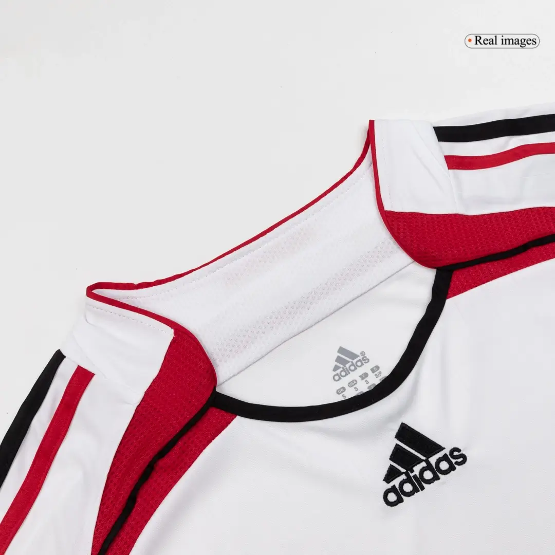 AC Milan 2006/07 Away Retro Long Sleeve Soccer Jersey