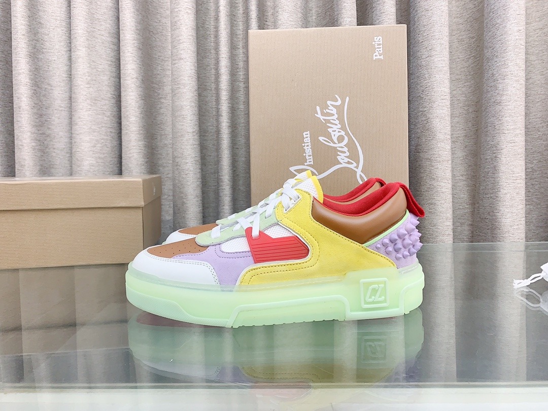 CHRISTIAN LOUBOUTIN Astroloubi Calf leather and suede