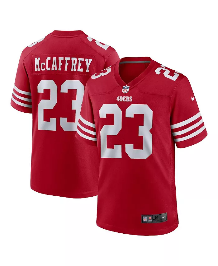 Christian McCaffrey San Francisco 49ers Nike Game Player Jersey - Scarlet