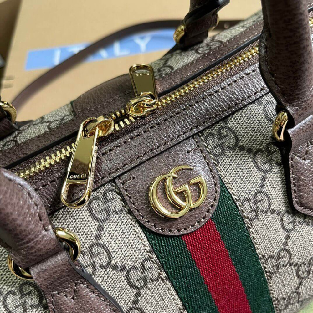 Gucci Ophidia GG Medium Top Handle Bag