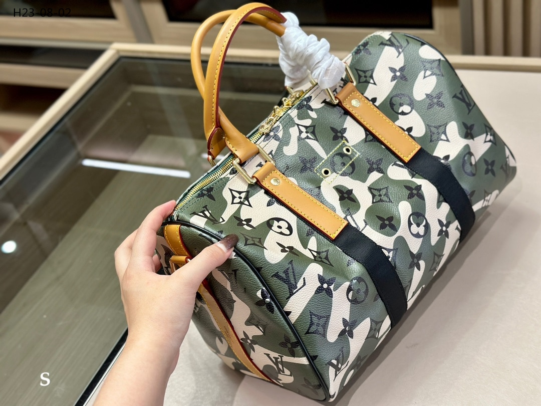 Louis Vuitton X Takashi Murakami Green Monogramouflage Coated Canvas Speedy 35Cm