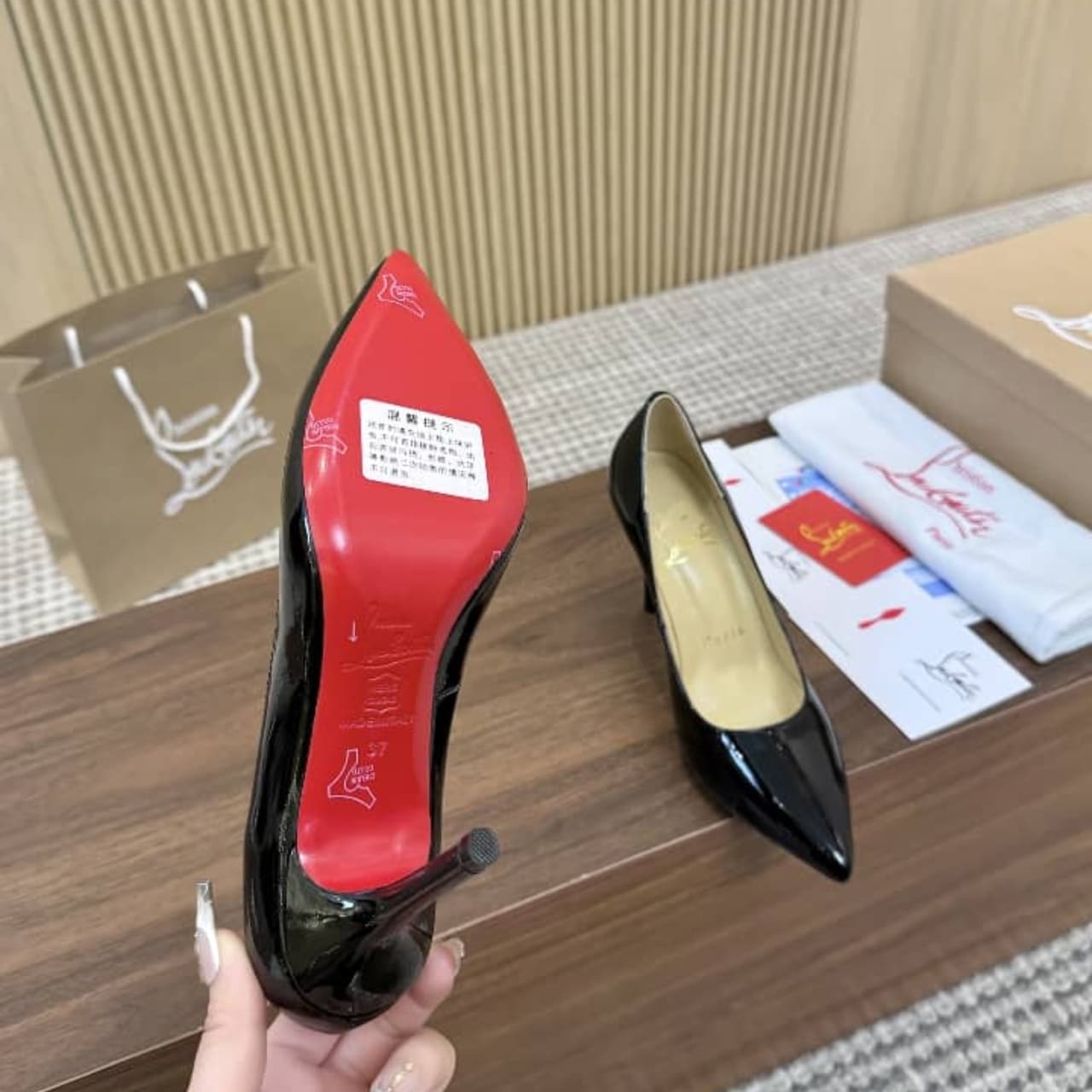 Christian Louboutin Kate 85 Black 3191416BK01
