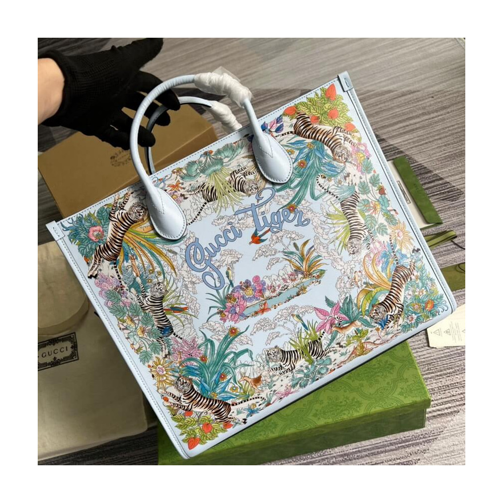 Gucci Tiger Medium Tote Bag