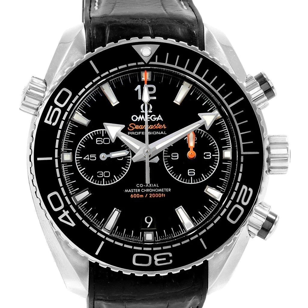 Omega Seamaster Planet Ocean 600M 45.5mm Black Dial Stainless Steel Strap 215.33.46.51.01.001