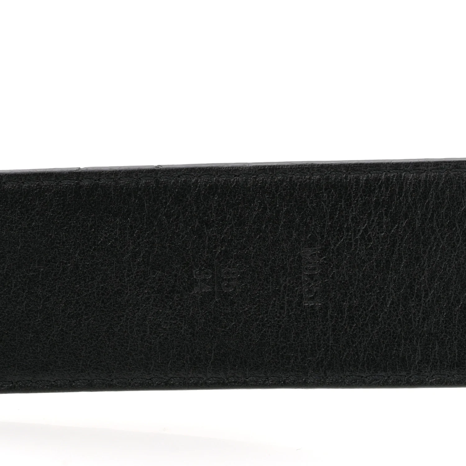 PVC Monogram 40mm LV Initiales Reversible Belt 85 34 Iridescent Prism