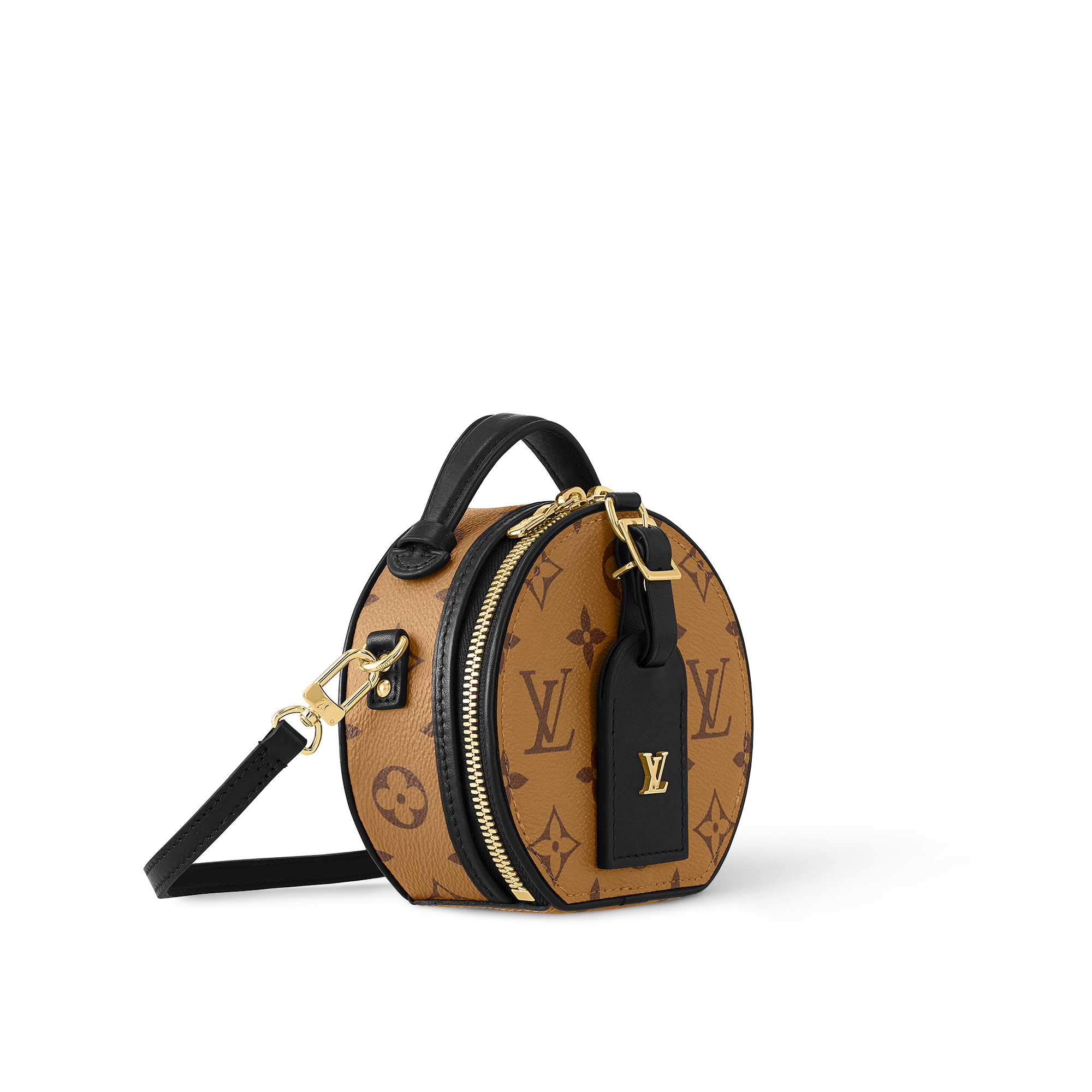 Louis Vuitton Mini Boite Chapeau Monogram Reverse – Women – Small Leather Goods 13cm
