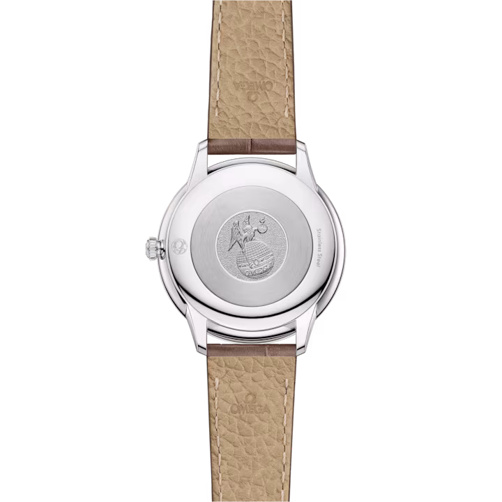 Omega De Ville Prestige 30 mm Silver Dial with Diamonds Stainless Steel Strap 434.13.30.60.52.001