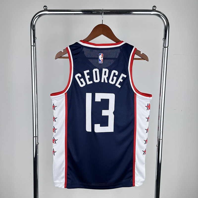 2019 NBA LA Clippers (13 GEORGE) Basketball Jersey