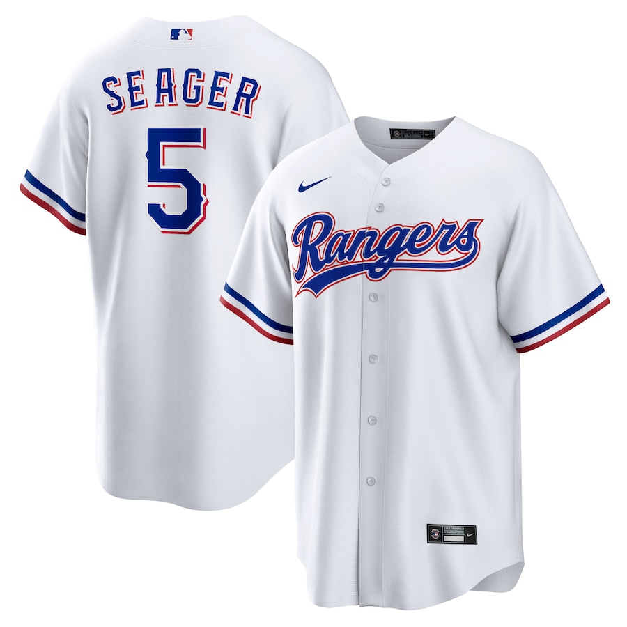 Corey Seager Texas Rangers Home Player Jersey White