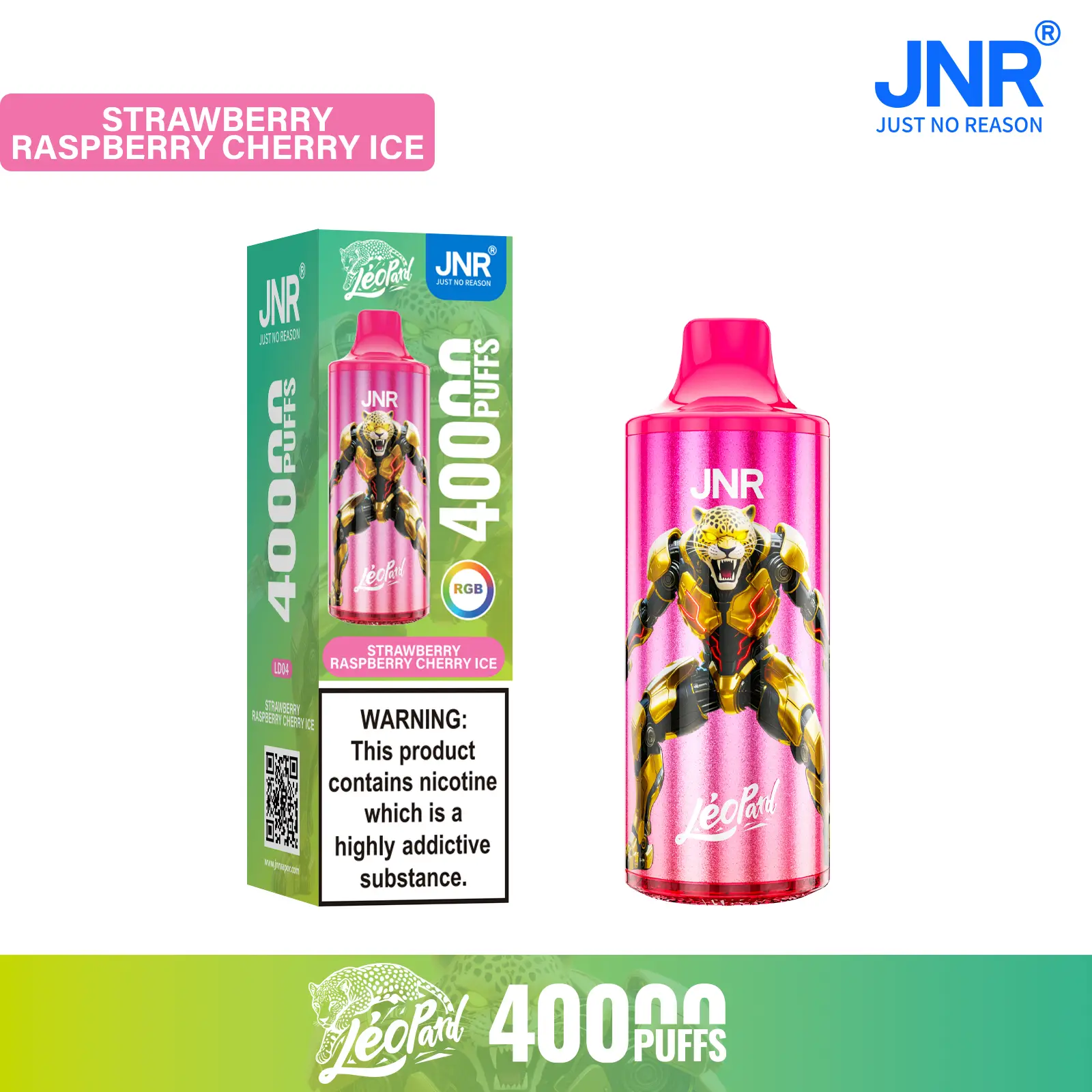 JNR Léopard 40K Puffs Disposable Vape