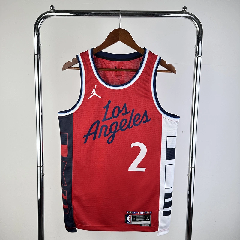 2025 NBA LA Clippers 2 LEONARD Basketball Jersey