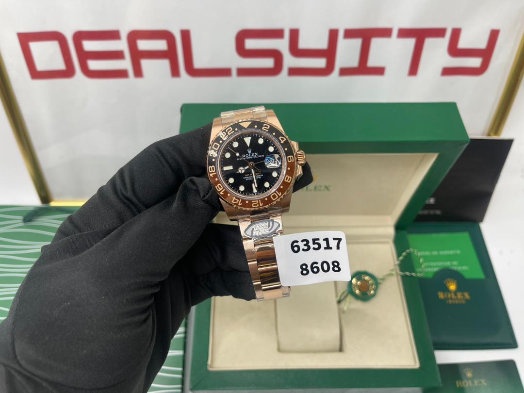 [SUPER CLONE] Rolex GMT-Master II 40mm Black Dial 126711CHNR Root Beer