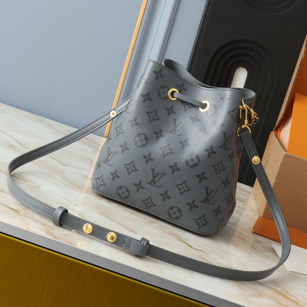 Louis Vuitton Néonoé Bb Bag Grey 20Cm