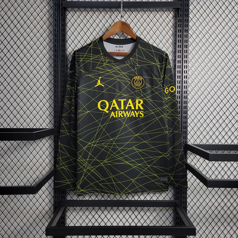 2023-24 PSG 4 away long-sleeved Football jersey