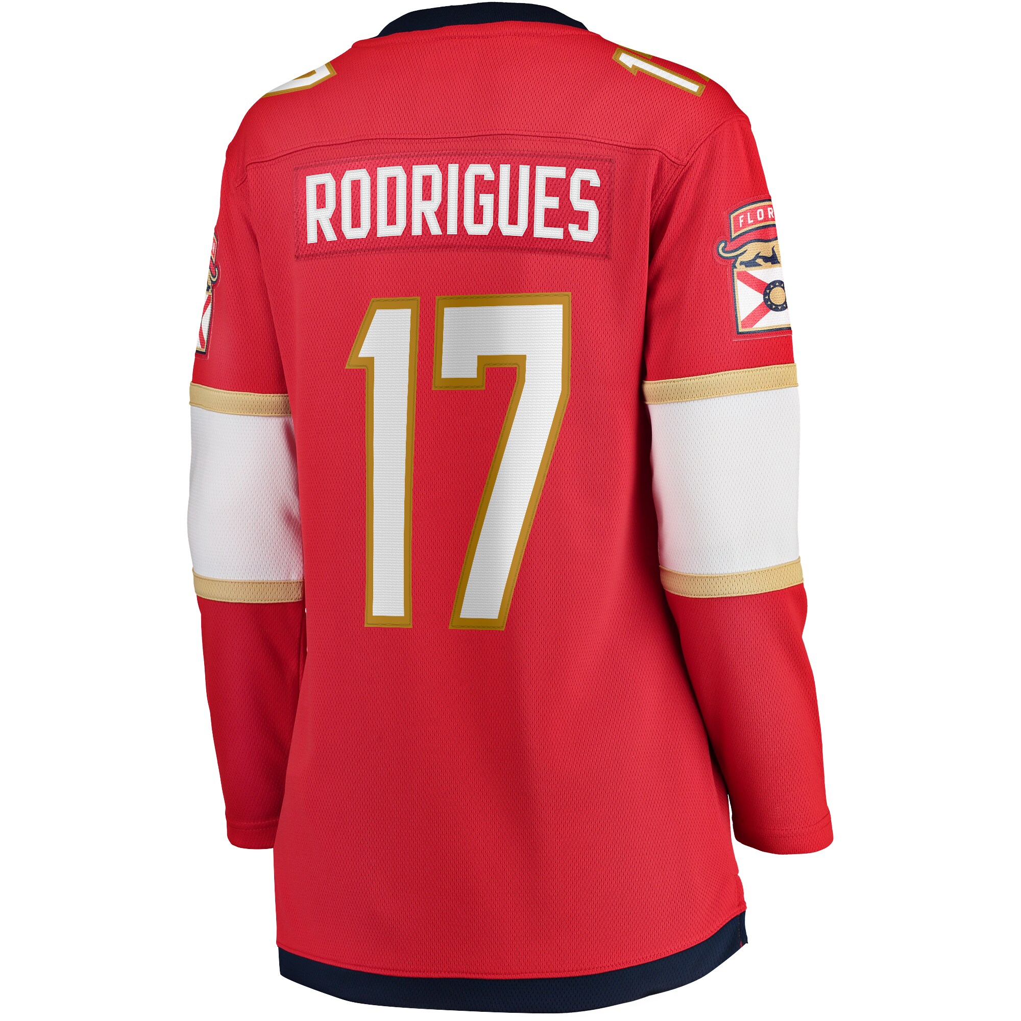 Evan Rodrigues Florida Panthers Fanatics Women’s Home Breakaway Player Jersey – Red