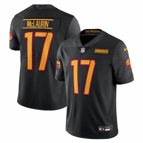 Terry McLaurin Washington Commanders Nike Alternate Vapor Elite Jersey - Black