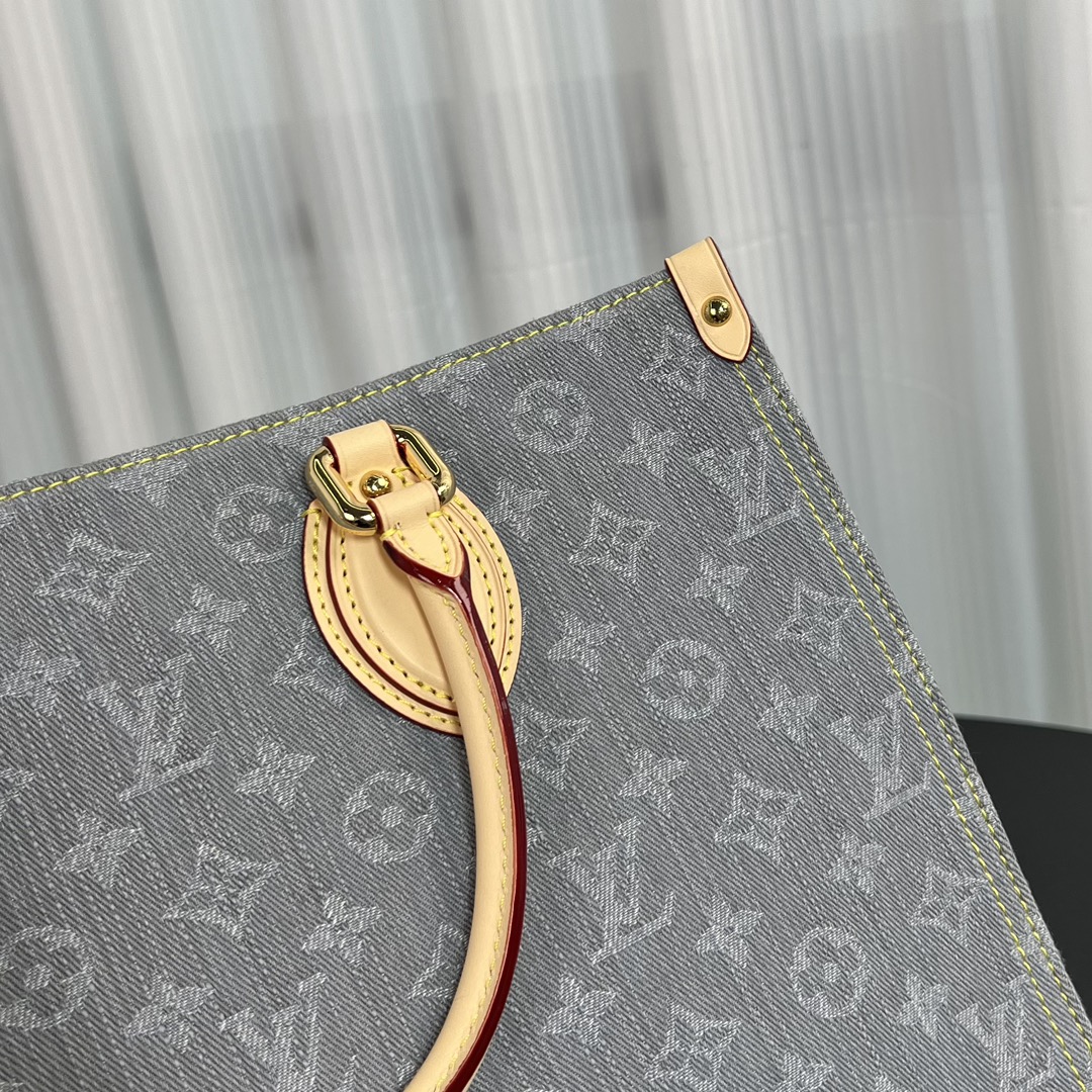 Louis Vuitton OnTheGo MM Bag Washed Grey M13189 32cm/ 12.6in