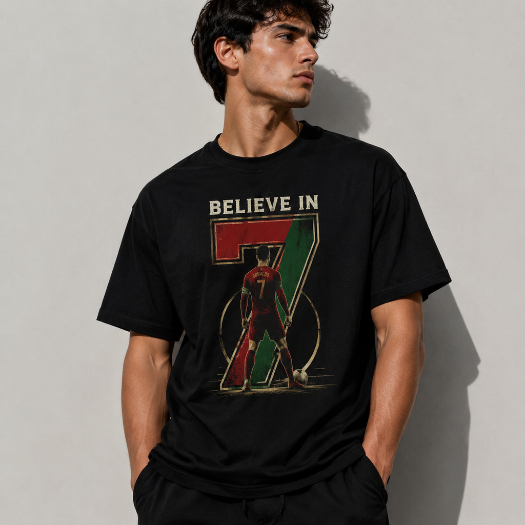 Cristiano Ronaldo Pure Cotton Unisex T-Shirt – Limited-Time Offer