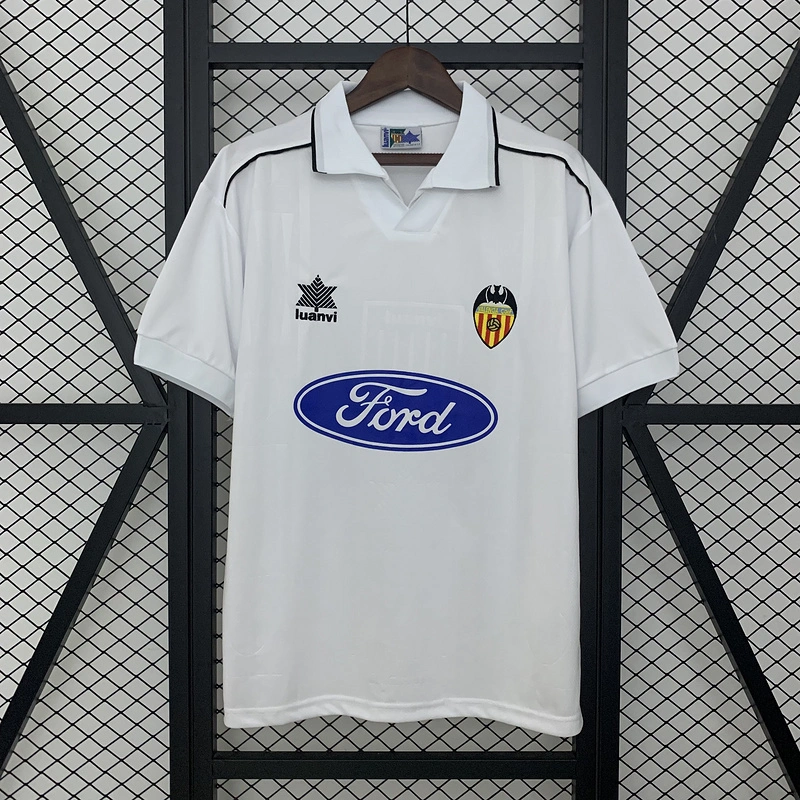 Retro 1996-97 Valencia Home Football jersey retro