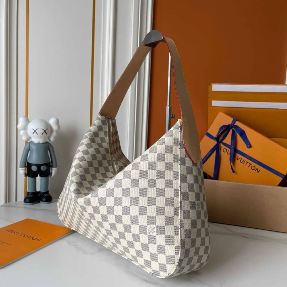 Louis Vuitton Slouchy MM Damier Azur 40Cm N00126