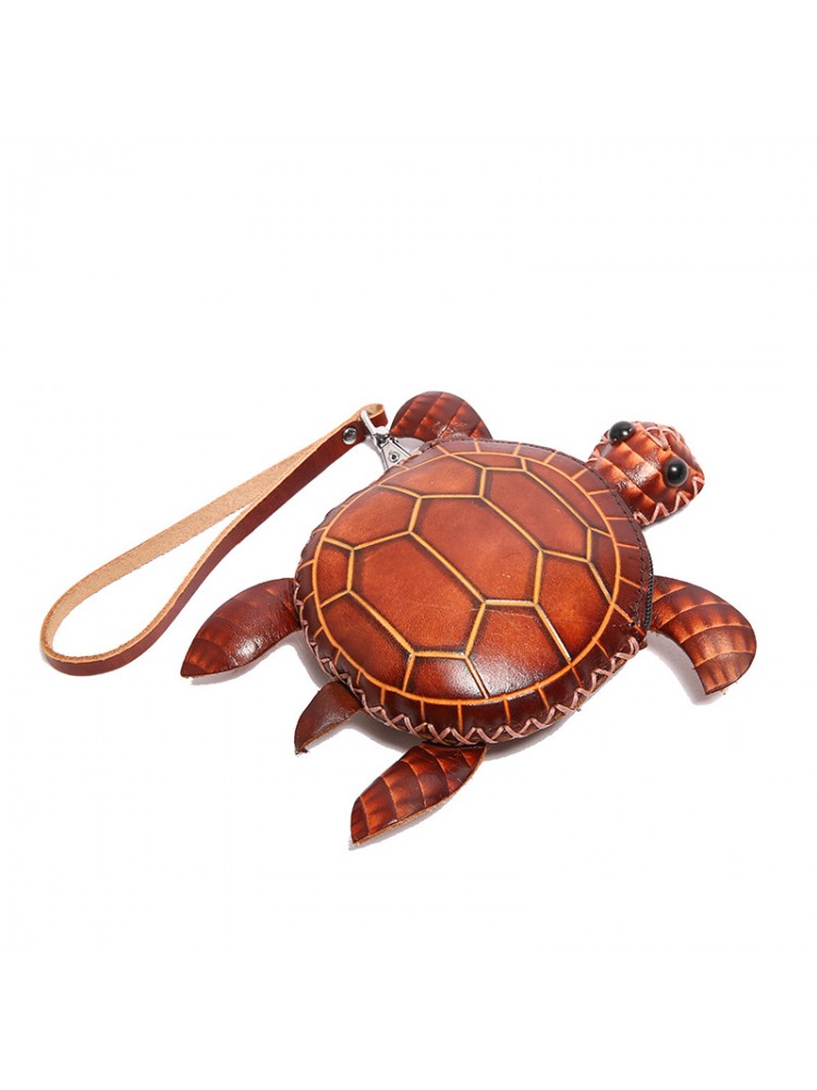 Turtle Animal Figure PU Coin Purse