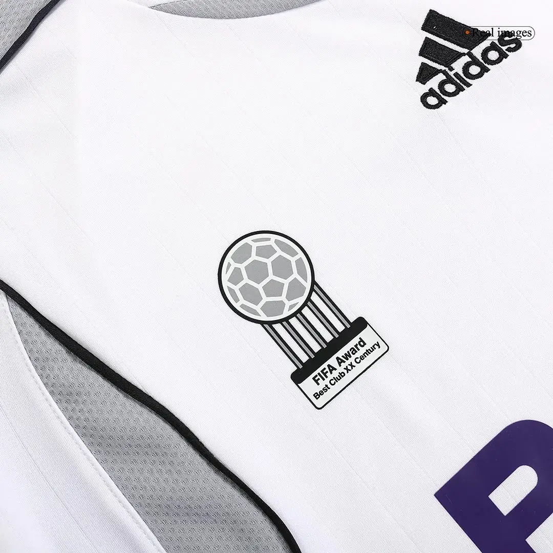 RAUL #7 Real Madrid 2006/07 Home Retro Football Jersey