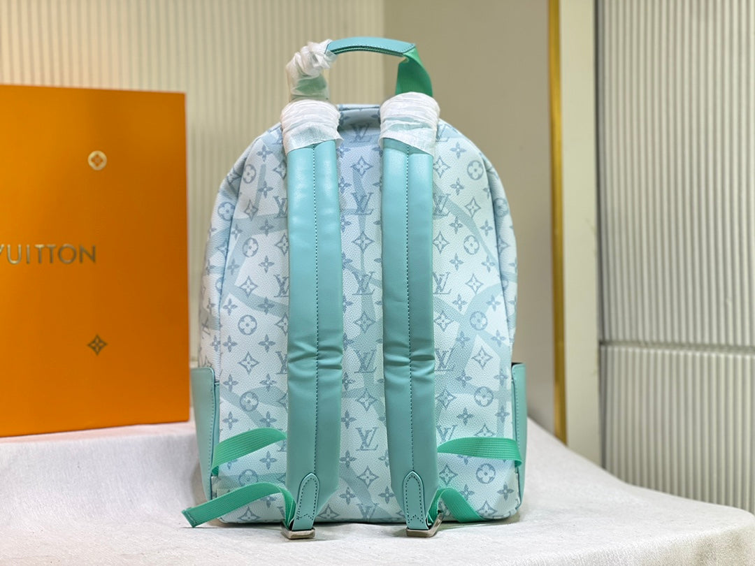 Louis Vuitton Discovery Backpack Crystal Blue 38Cm M22519