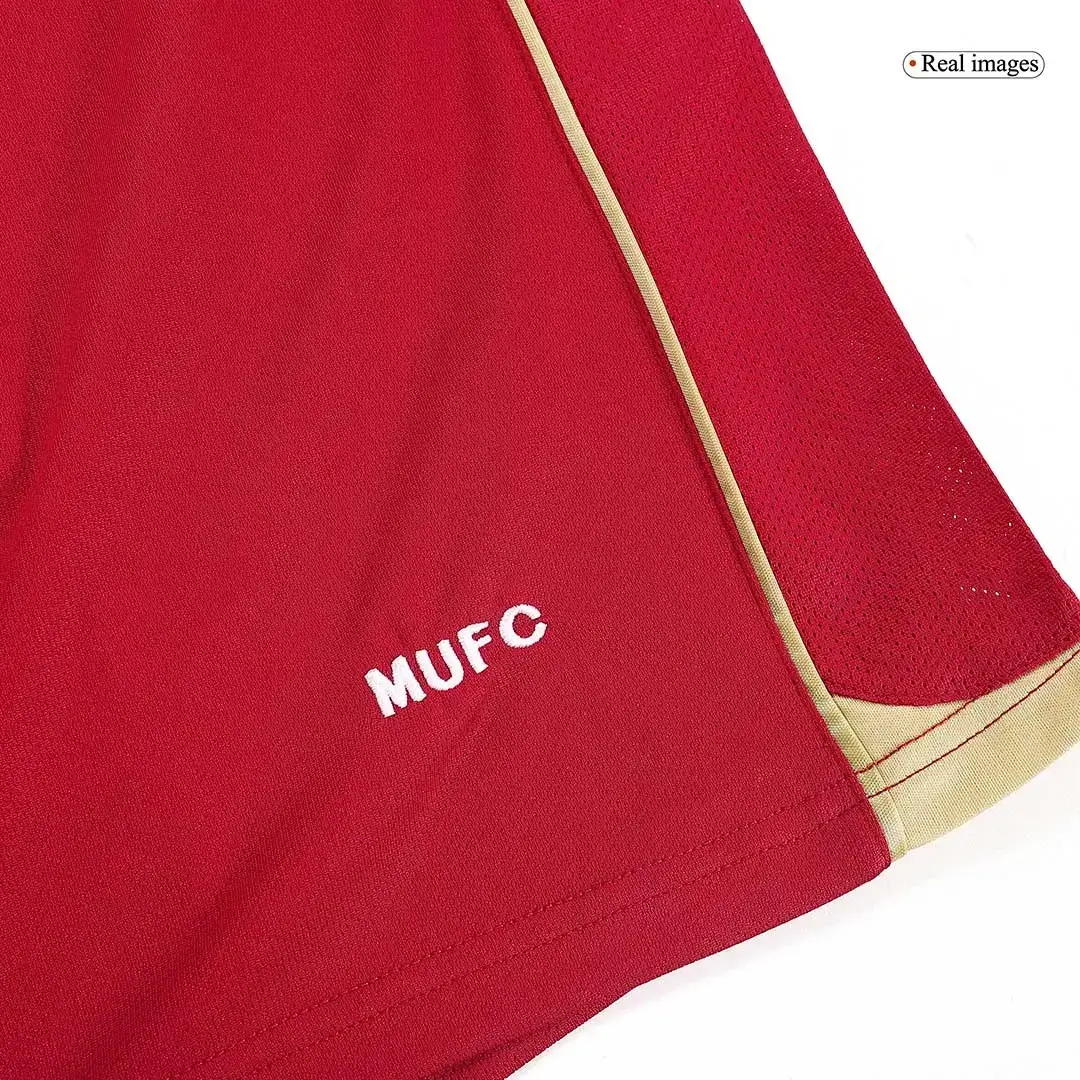 Carrick #16 Manchester United 2006/07 Home Retro Soccer Jersey
