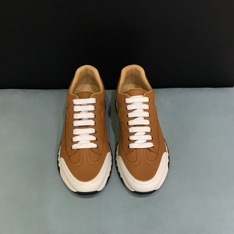 HERMES TRAIL SNEAKER BROWN