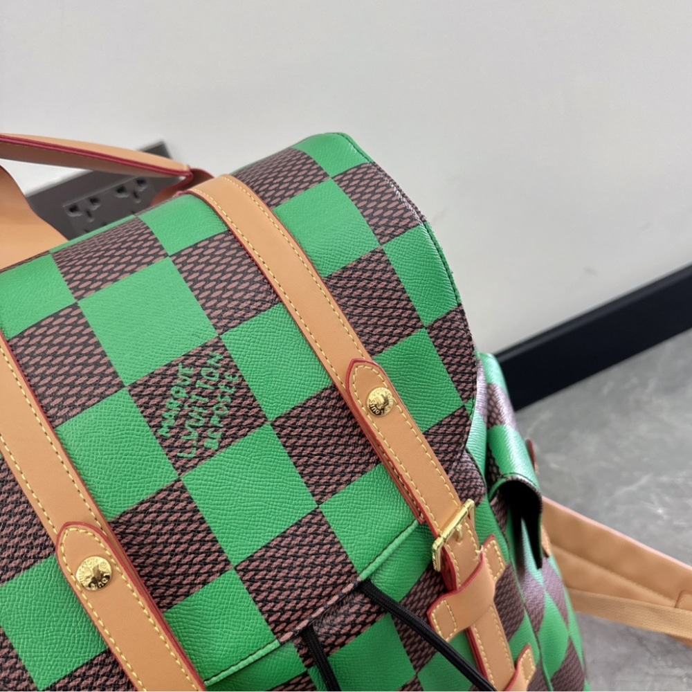 Louis Vuitton Runway Christopher MM Backpack Green 44Cm N40564