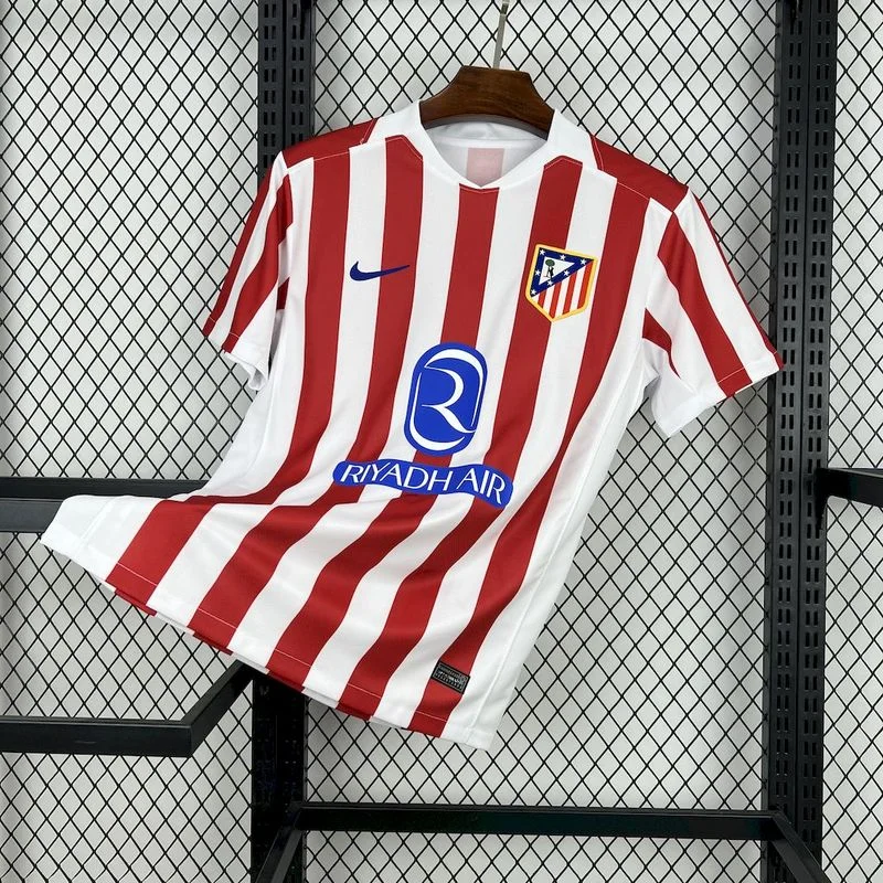 2025/2026 La Liga Atletico Madrid  Team Home Football Jersey
