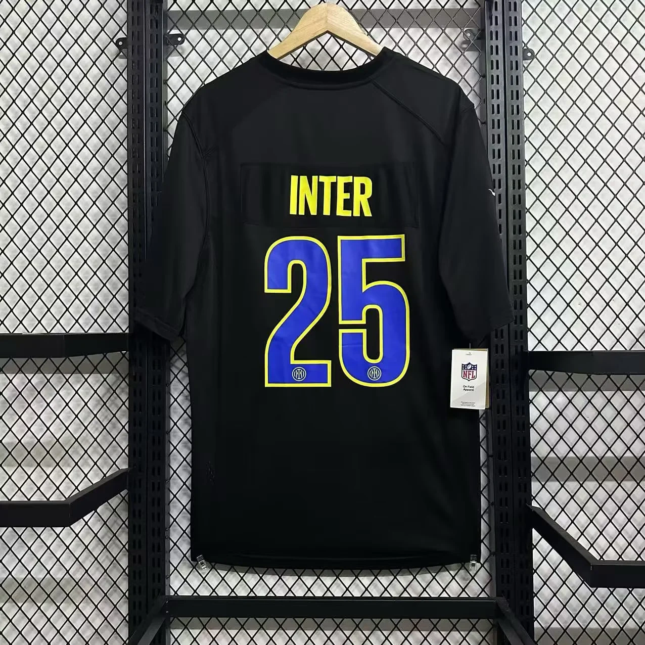 2025-26 #25 Inter Milan Baseball uniform Football jersey